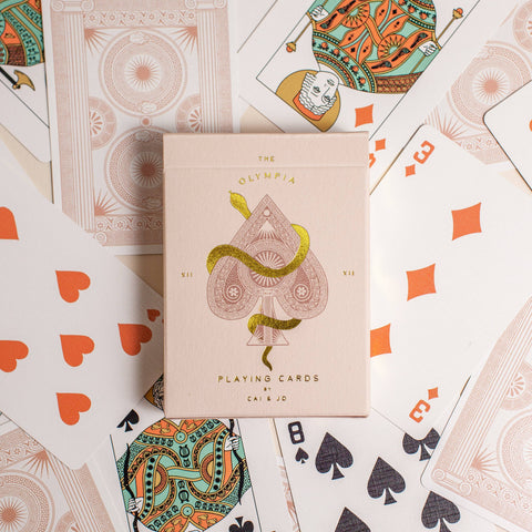 CAI & JO - THE OLYMPIA PLAYING CARDS IN STONE