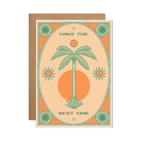 CAI & JO - HAVE THE BEST TIME CARD