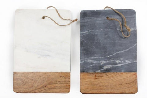 MARBLE & WOOD CHOPPING BOARDS
