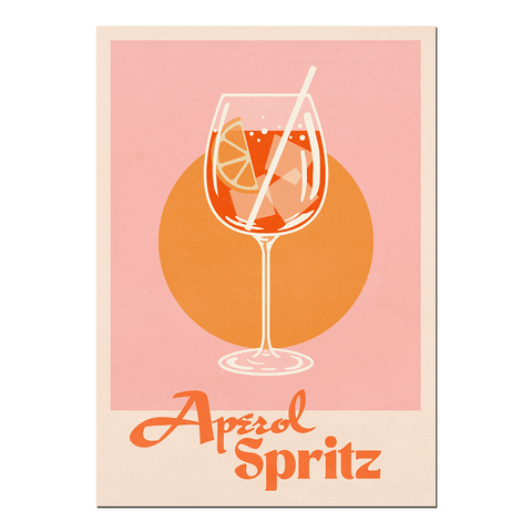 APEROL SPRITZ PRINT - A4