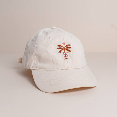 PALM EMBROIDERED CAP