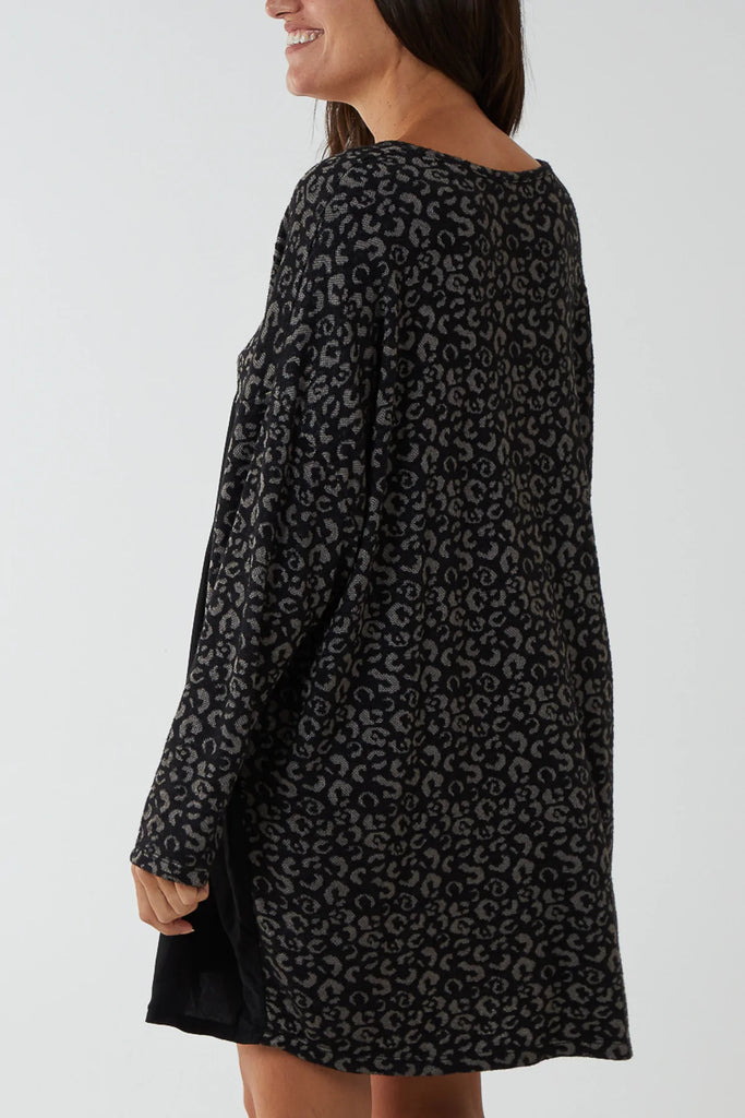 Leopard print smock hotsell