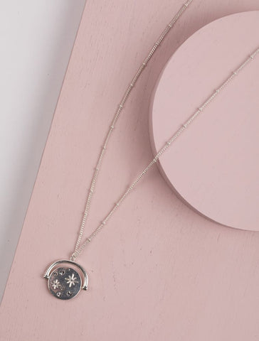 NELLIE NECKLACE-SILVER