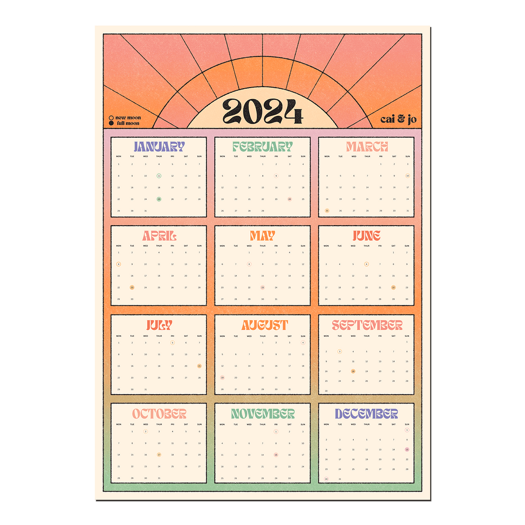 2024 WALL CALENDAR