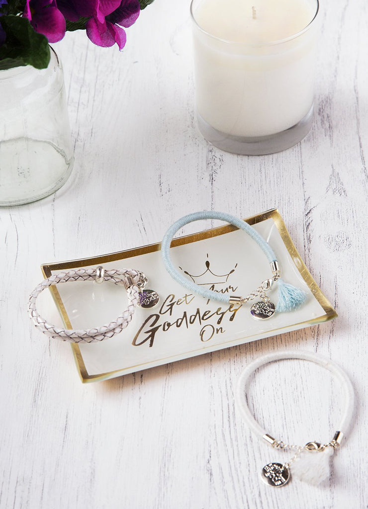 A GIFT FROM THE GODS GET YOUR GODDESS ON TRINKET DISH